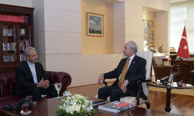 Kılıçdaroğlu, İran Ankara Büyükelçisi Bıkdelı İle Görüştü