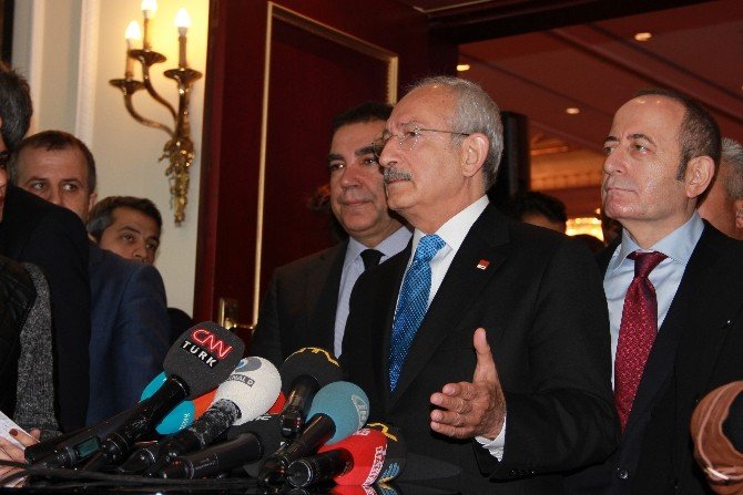 Kemal Kılıçdaroğlu: "2 Bakanın İstifa Etmemesi Yüreğimde Derin Bir Yaradır"