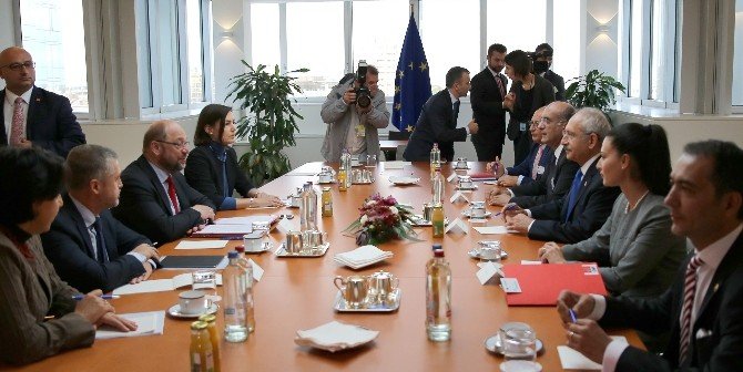 Kılıçdaroğlu, Schulz İle Görüştü