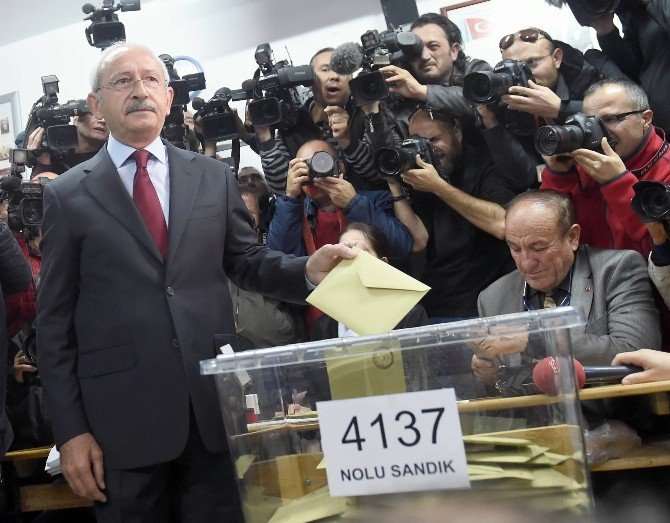 Chp Genel Başkanı Kemal Kılıçdaroğlu Oyunu Kullandı
