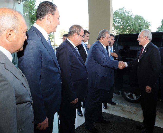 Chp Genel Başkanı Kılıçdaroğlu, Gaziantepli İş Adamlarıyla Görüştü