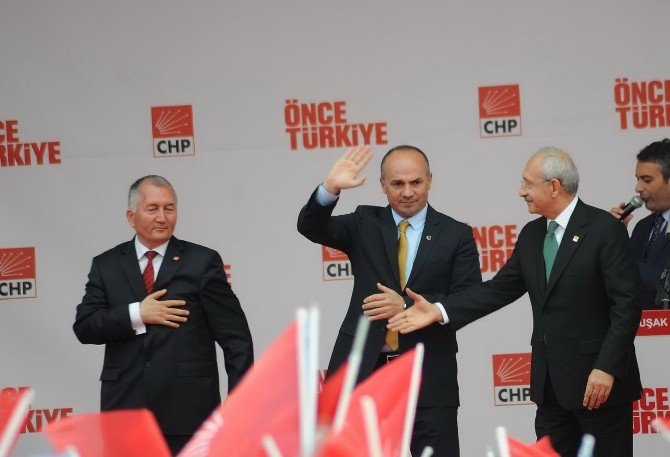 Chp Genel Başkanı Kemal Kılaçdaroğlu Uşak’ta Konuştu