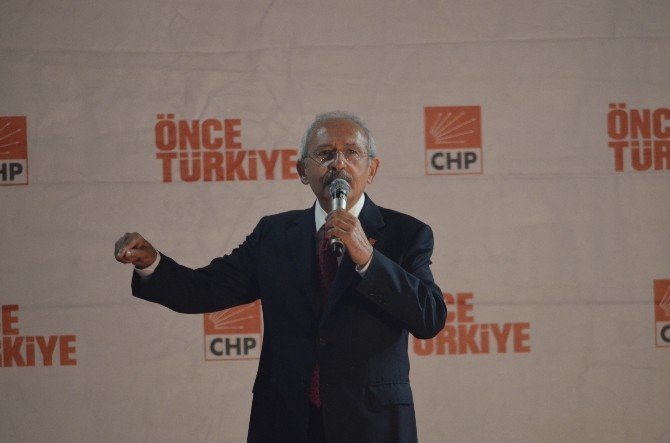 Chp Genel Başkanı Kılıçdaroğlu Çorlu’da