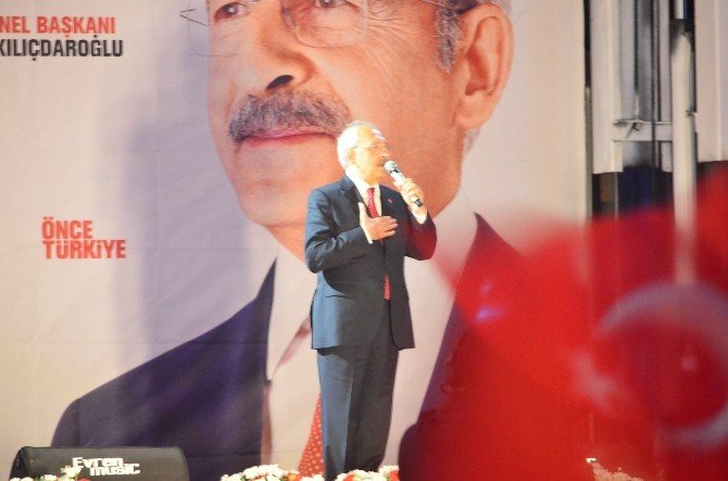 Chp Genel Başkanı Kılıçdaroğlu Çorlu’da