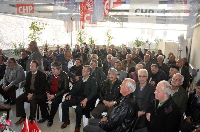 Chp Genel Sekreteri Kamil Okyay Sındır, Ödemiş’te Konuştu