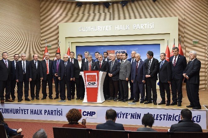 Chp İl Başkanları Toplantısında Kurultay İçin ’Çarşaf Liste’ Önerildi