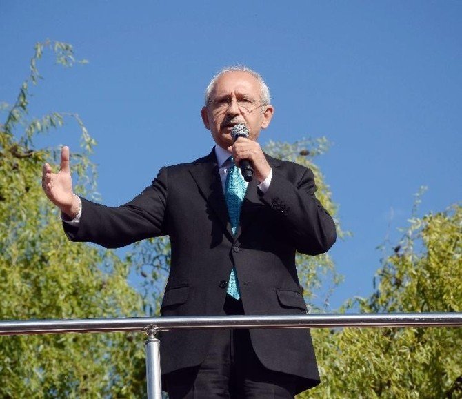 Chp Lideri Kılıçdaroğlu Bilecik’te Halka Seslendi