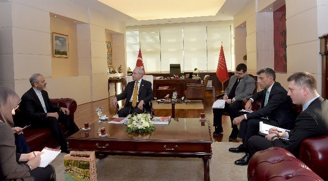 Kılıçdaroğlu, İran Ankara Büyükelçisi Bıkdelı İle Görüştü