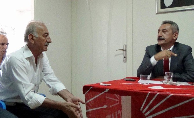 Siirt’te Chp’li Heyete Tepki