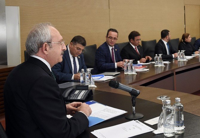 Chp Merkez Yönetim Kurulu Toplandı