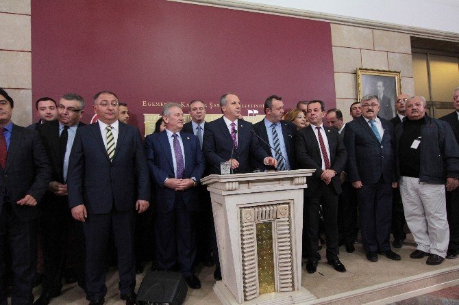 Muharrem İnce: “Sorumlular Hesap Verecek”