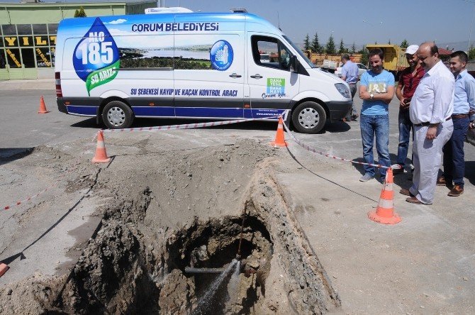 Çorum’da Kaçak Ve Kayıp Sudan Yıllık 1.5 Milyon Metreküp Su Tasarruf Edildi