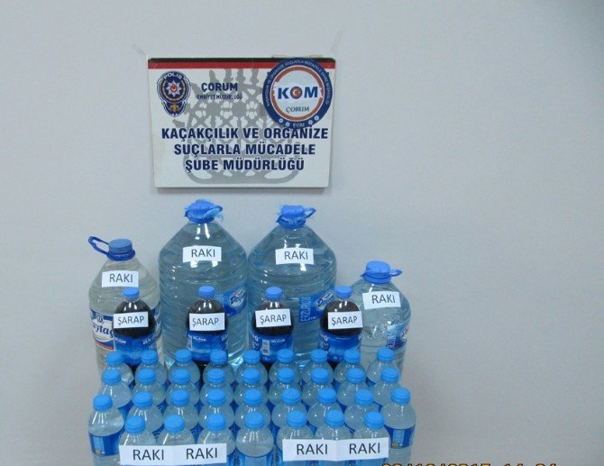 Çorum Polisinden Tekel Bayilerine Denetim