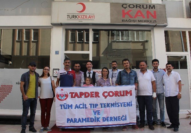 Çorum Tapder’den Örnek Davranış
