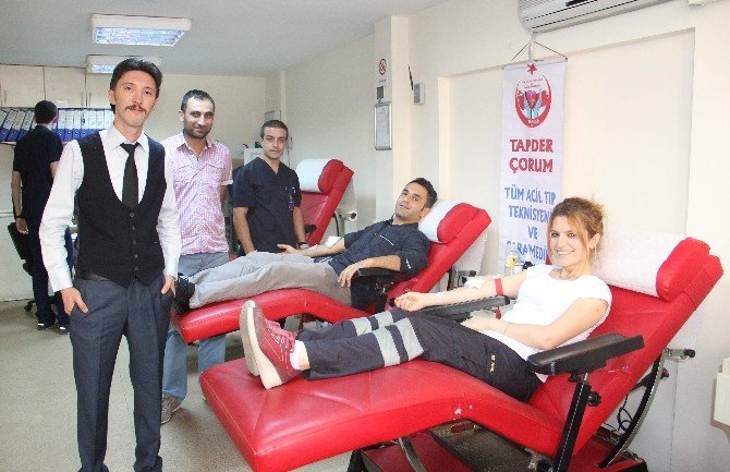Çorum Tapder’den Örnek Davranış
