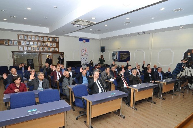 Çorum Tso Meclis Toplantısı