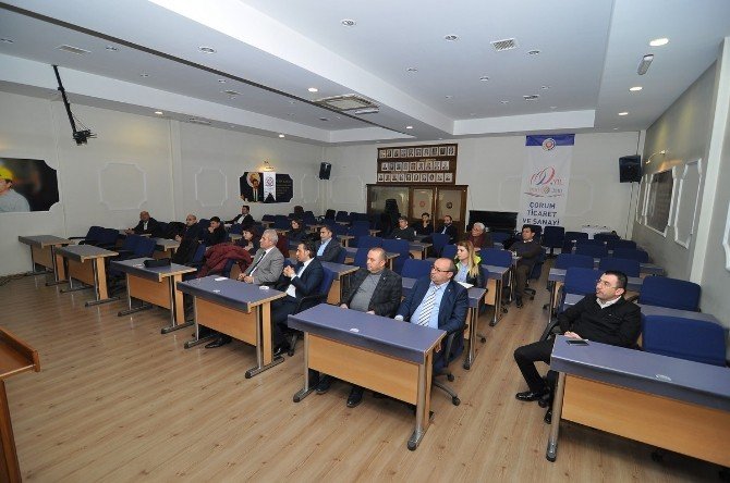 Çorum Tso’dan ‘İhracatın Finansmanı Ve Türk Eximbank’ Konulu Toplantı