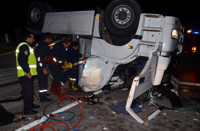 Çorum’da Trafik Kazası:1 Ölü