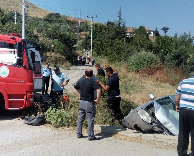 Sungurlu’da Trafik Kazası: 3 Yaralı
