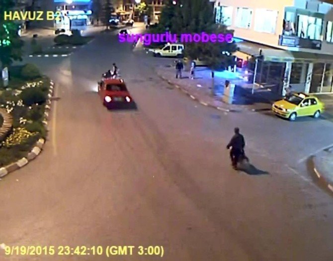 Sungurlu’daki Trafik Kazaları Mobese’de