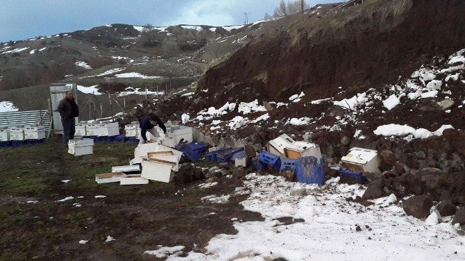 Çorum’da Toprak Kayması