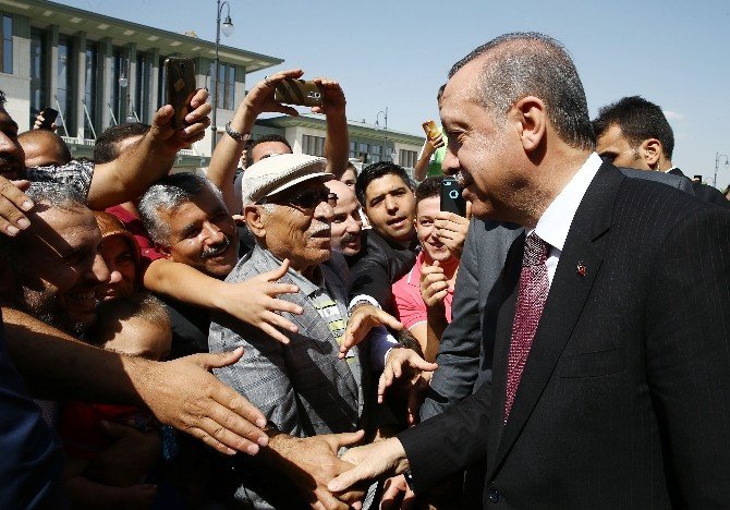 Cumhurbaşkanı Erdoğan Cuma Namazını Beştepe Millet Camii’nde Kıldı