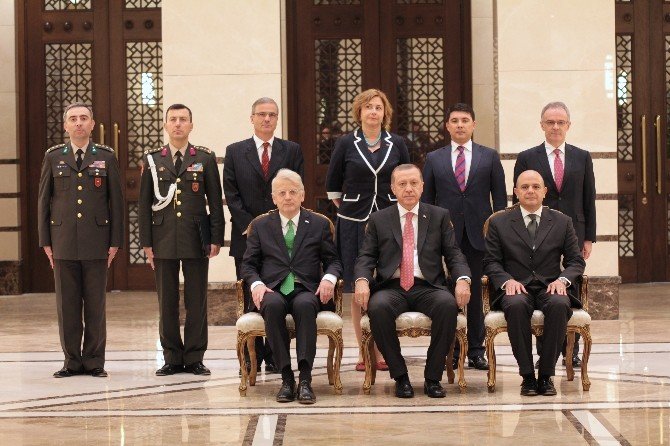 Cumhurbaşkanı Erdoğan Ab Temsilcisini Kabul Etti