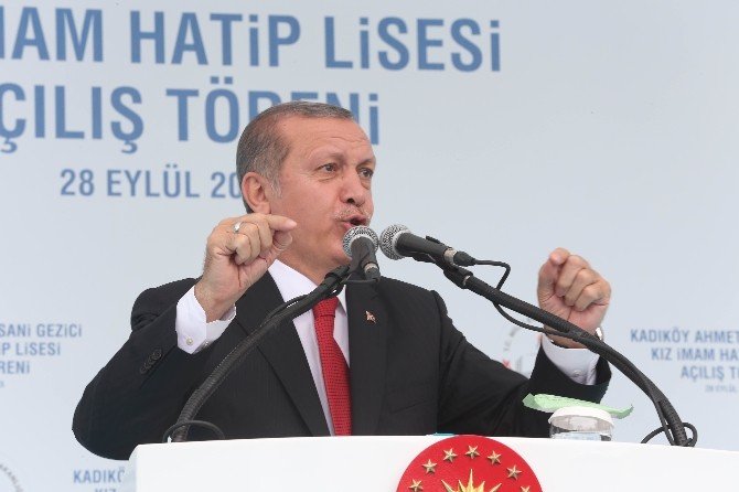 Erdoğan: “İmam Hatip Okullarını Bitirmek İçin Tüm Eğitim Sistemini Felç Ettiler”