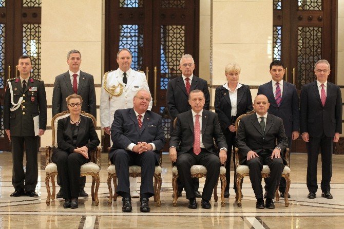 Cumhurbaşkanı Erdoğan Almanya Büyükelçisini Kabul Etti