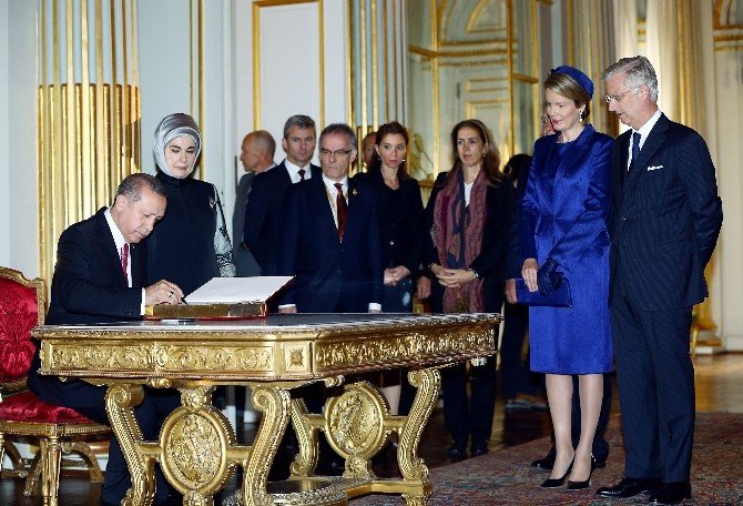 Erdoğan, Belçika Kralı İle Görüştü