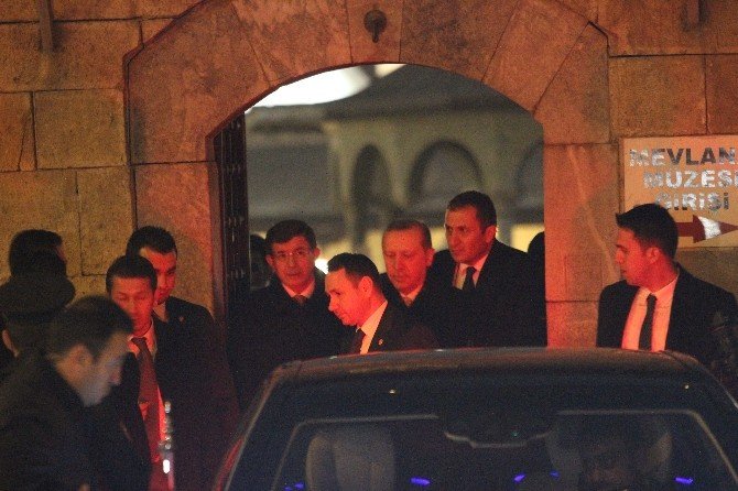 Cumhurbaşkanı Ve Başbakandan Mevlana Müzesi’ne Ziyaret