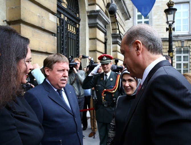 Cumhurbaşkanı Erdoğan Belçika Federel Parlamentosunda