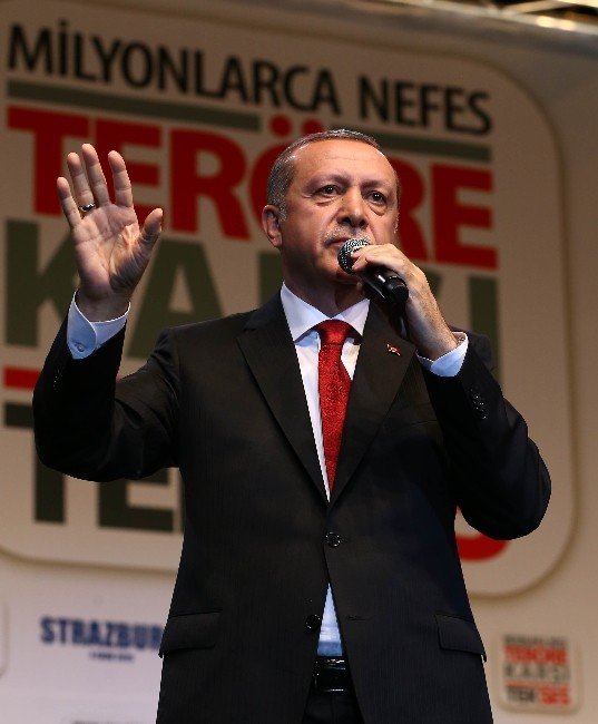 Erdoğan: “Biz Bu Ülkeyi Çapulculardan Teslim Almadık”