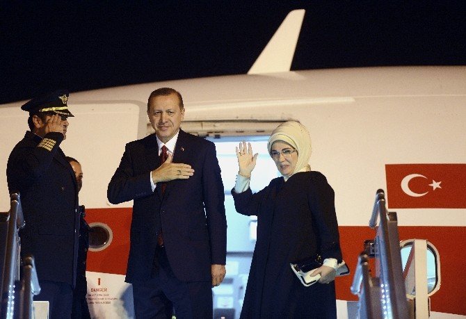 Cumhurbaşkanı Erdoğan Antalya’dan Ayrıldı