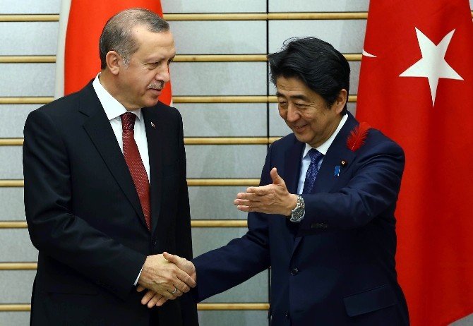 Cumhurbaşkanı Erdoğan, Japonya Başbakanı Abe İle Görüştü