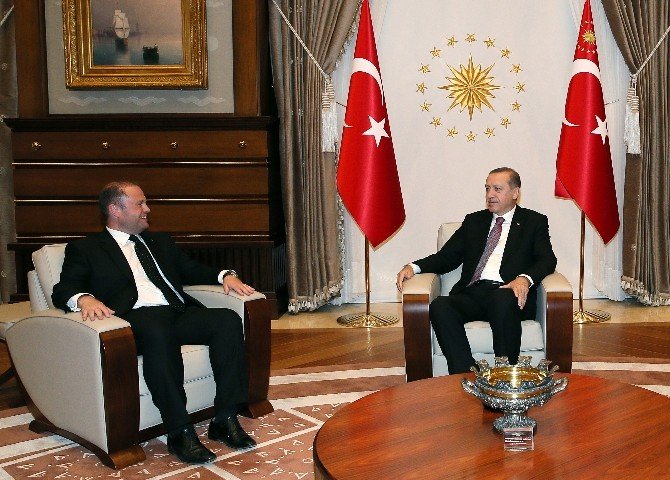 Cumhurbaşkanı Erdoğan, Malta Başbakanı Muscat’ı Kabul Etti