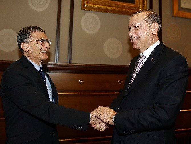 Cumhurbaşkanı Erdoğan, Sancar’ı Kabul Etti