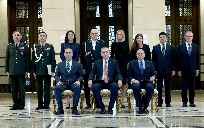 Slovenya Büyükelçisi Cumhurbaşkanı Erdoğan’a Güven Mektubunu Sundu
