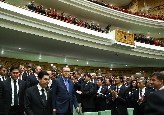 Erdoğan Aşkabat’ta Konsere Katıldı