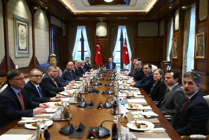 Türkiye-ab Karma İstişare Komitesi Üyeleri Beştepe’de