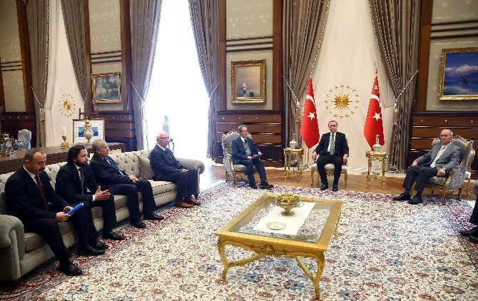 Türk Ocakları Heyeti Beştepe’de