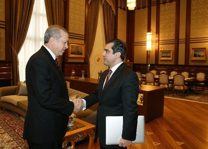 Cumhurbaşkanı Erdoğan, Prof. Dr. Günel’i Kabul Etti