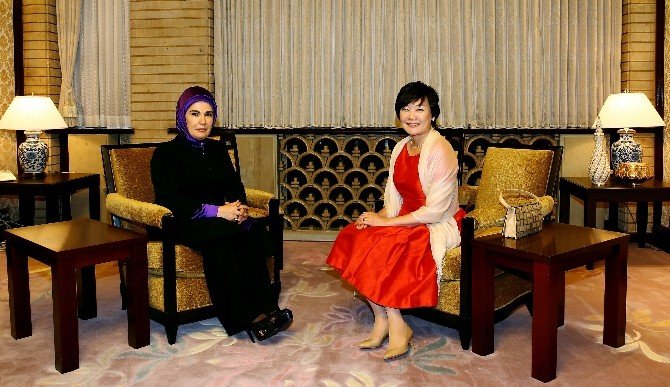 Emine Erdoğan, Japon Başbakanının Eşi Akie Abe İle Görüştü