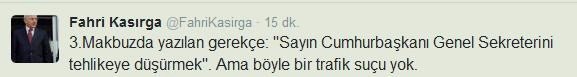 Fahri Kasırga’dan "Sen Misin Yol Vermeyen" Açıklaması