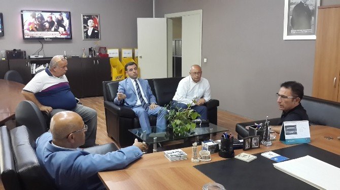 Chp Heyetinden Basın Kuruluşlarına Ziyaret