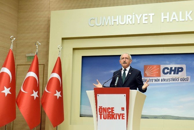 Kılıçdaroğlu, Başbakan Davutoğlu İle Görüşmesinin Ardından Açıklama Yaptı