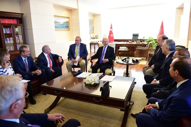 Kılıçdaroğlu, Ruyıad Heyetini Kabul Etti