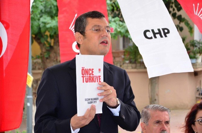 Chp Grup Başkanvekili Özgür Özel: