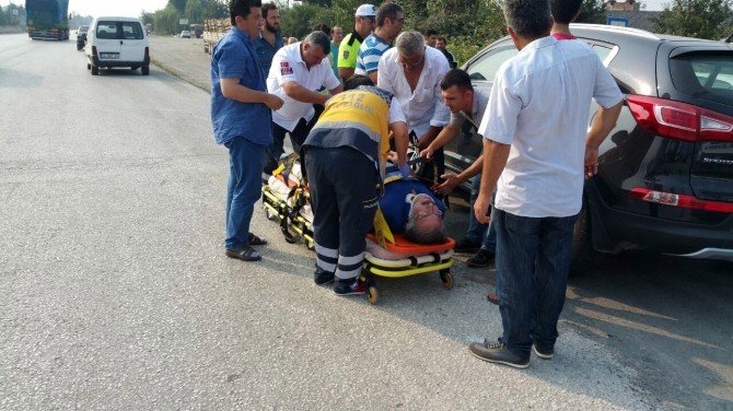 Düzce’de Trafik Kazası: 4 Yaralı