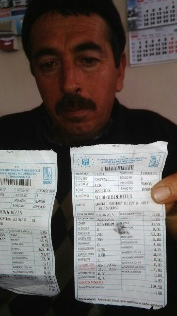 Mahalle Olan Köylülerin Binlerce Liralık Su Faturası İsyanı